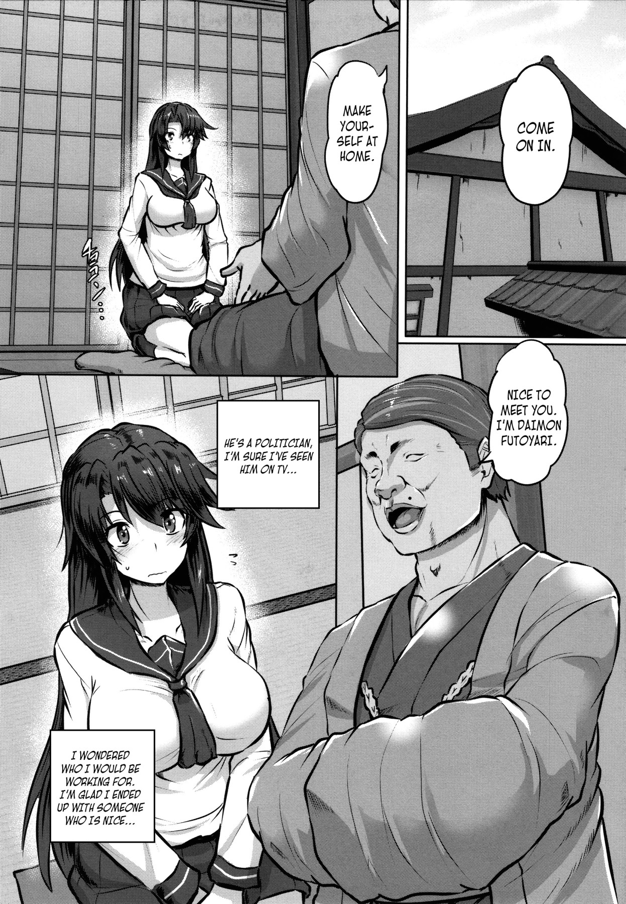 Hentai Manga Comic-A Record of a High School Girl Settling Her Debts With Rape --Chapter 1-3